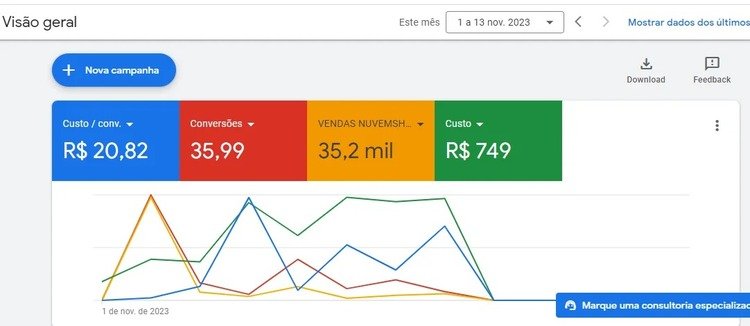 Relatório de resultados de campanha 13